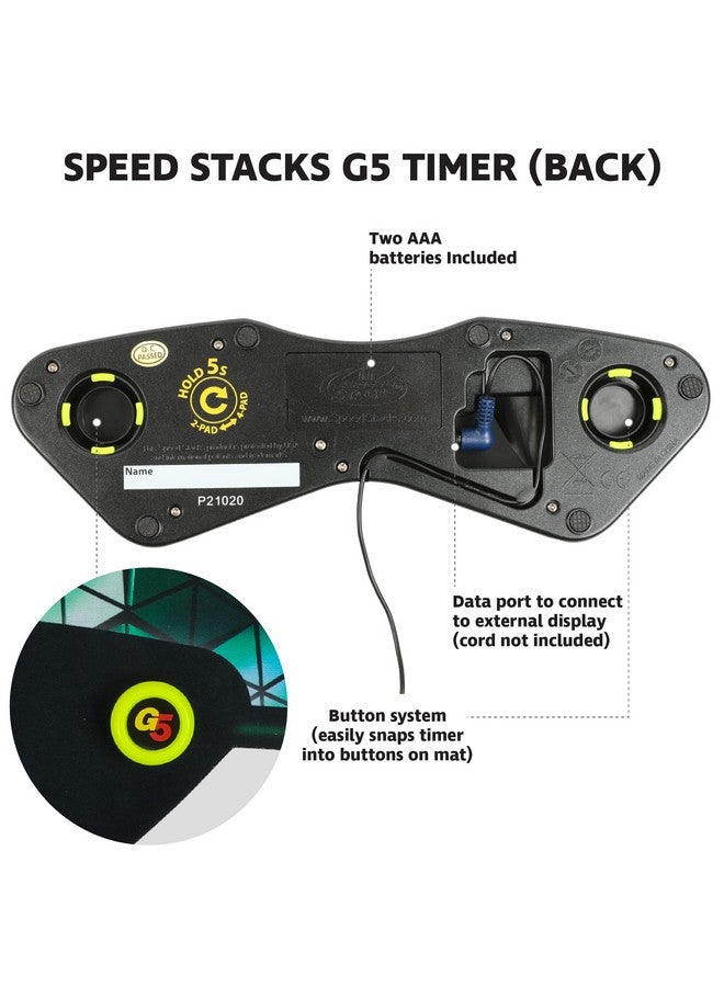 Speed Stacks G5 Timer | Official Sport Stacking and Cubing Association Timer | Accuracy to 0.001 seconds - Image 5