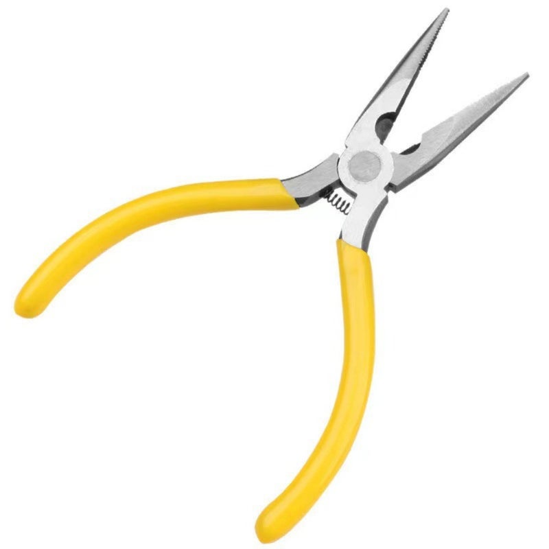 كماشة صغيرة صغيرة، ملقط مدبب، ملقط دائري، إكسسوارات مصنوعة يدويًا، أدوات DIY، كماشة يدوية منزلية ذات فم مسطح. - Image 5