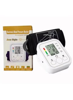 BJollys Portable Blood Pressure Monitor Household Sphygmomanometer Arm Band Type Digital Blood Pressure Meter Tonometer With USB Cable  - Image 2