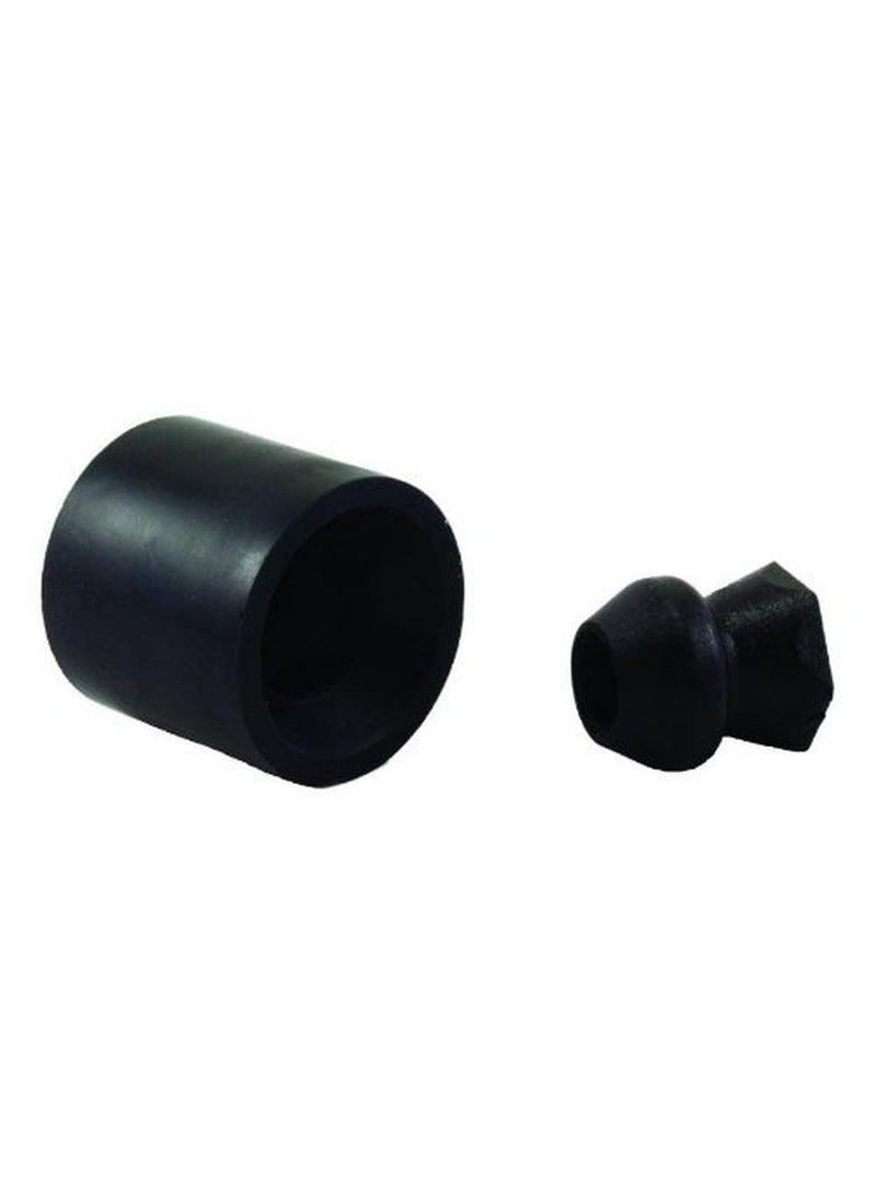 JR Products JR Products 10665 Low Profile Bumper Door Holder , Black 