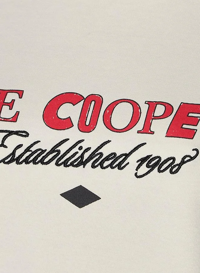 Lee Cooper Lee Cooper Relaxed Fit Cotton T shirt with Embroidery