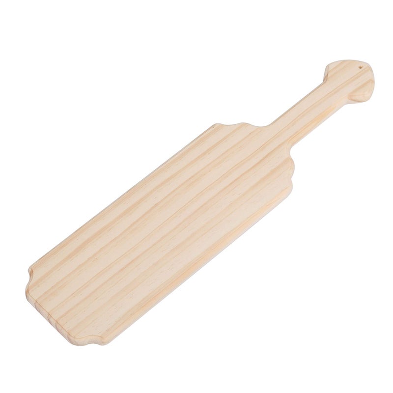 BATTIFE 18inch Greek Fraternity Paddle Unfinished Wooden Sorority Paddle Solid Pine Wood Frat Paddle for DIY Use