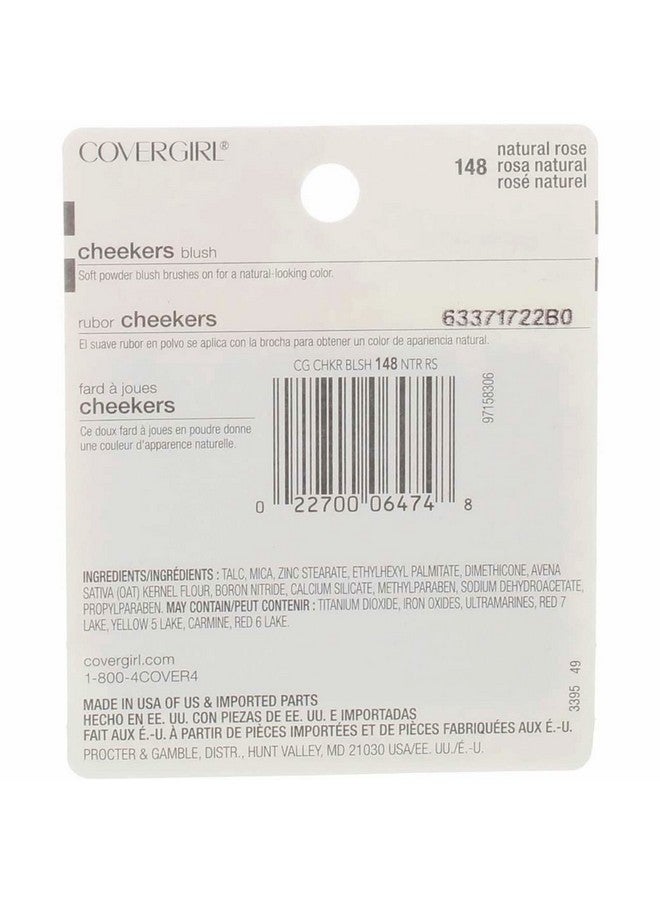 CoverGirl Cheekers Blush Natural Rose 148 Pack Of 3 - Image 4