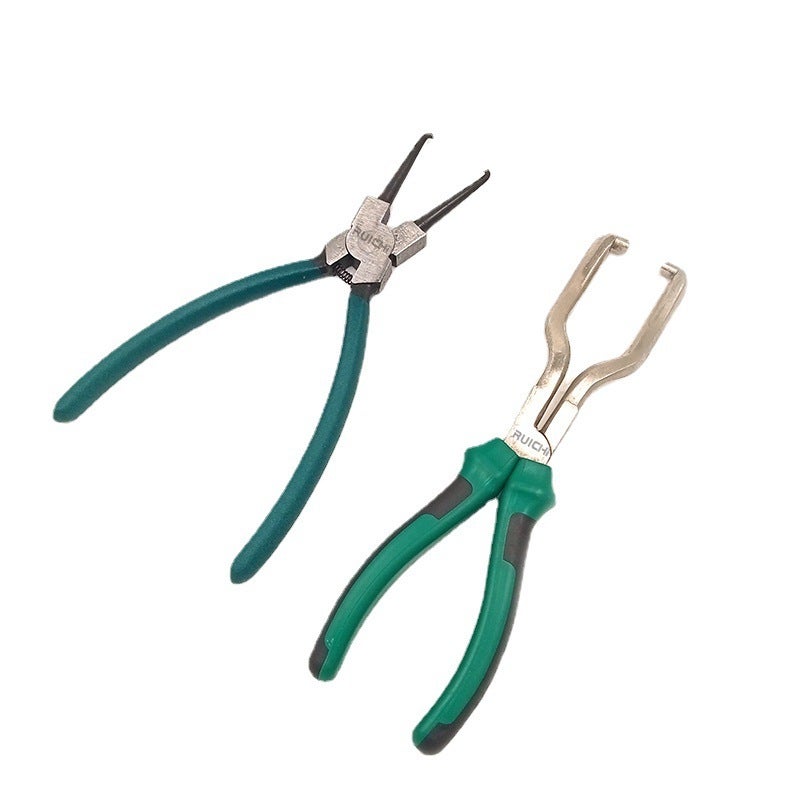 Gasoline pipe quick coupling removal pliers fuel pipe buckle pliers filter pliers tubing pliers tubing separation pliers(Green simple tubing tongs) - Image 5