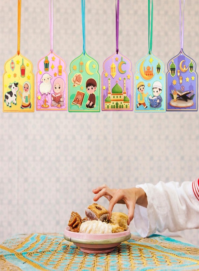 Fancy Land 24 Pack Ramadan Crafts for Kids Ramadan Eid Activities Craft Kits Make Your Own Ramadan Eid Decorations - Image 4