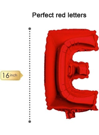 I Love You Balloon Banner, 16 Inch Foil Letter Valentine’s Day Balloon Sign for Birthday Party Mother’s day Father’s day Marriage Proposal Wedding Anniversary Party Decorations & Supplies (Red) - view 2