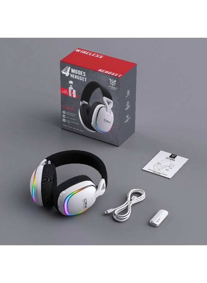 ONIKUMA GT805 Quad Mode Gaming Gaming Headset Headset Wireless Bluetooth 2.4G Computer - Image 4