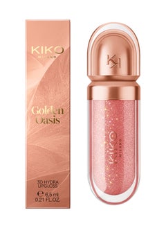KIKO MILANO Golden Oasis 3D Hydra Lip Gloss 04  - Image 1