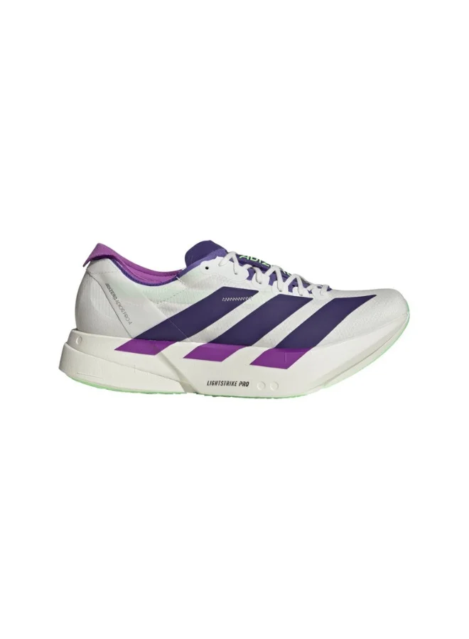 Adidas Adizero Adios Pro 4 M White Running Shoes For Men 8.5