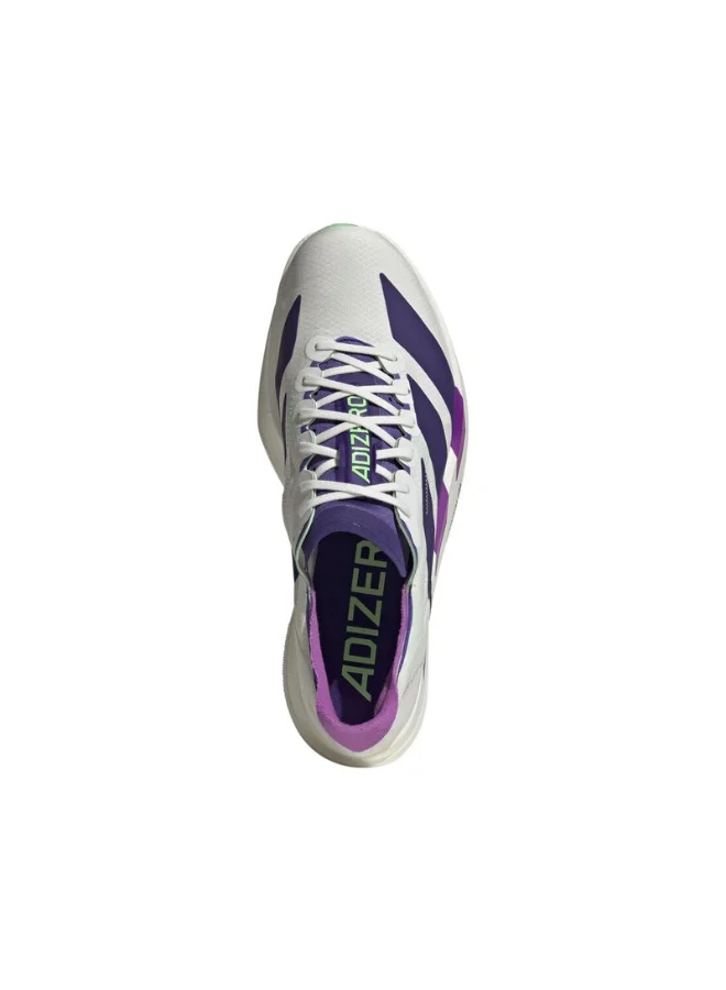 Adidas Adizero Adios Pro 4 M White Running Shoes For Men 8.5