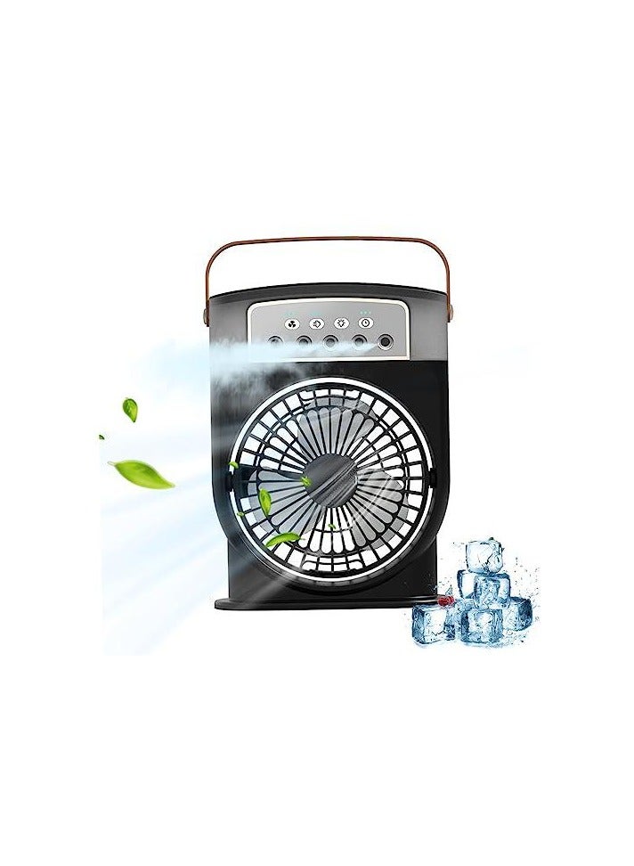 Portable air cooler-Mini ice-cold air cooler-desktop 5-spray air cooler - Image 2