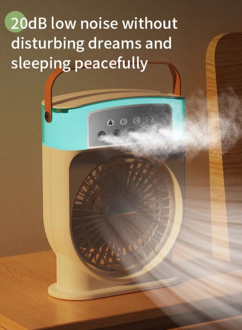 Portable air cooler-Mini ice-cold air cooler-desktop 5-spray air cooler - Image 5