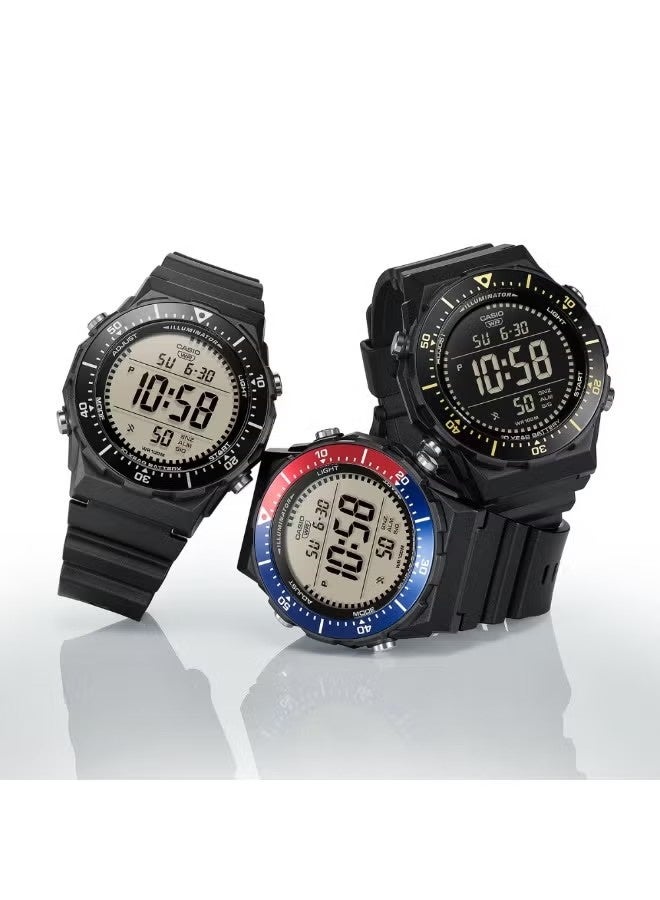 CASIO AE-1700H-1AVDF Digital Sports Watch – Black Resin Strap, Large Display, Rugged Everyday Outdoor & Active Wear - Image 3