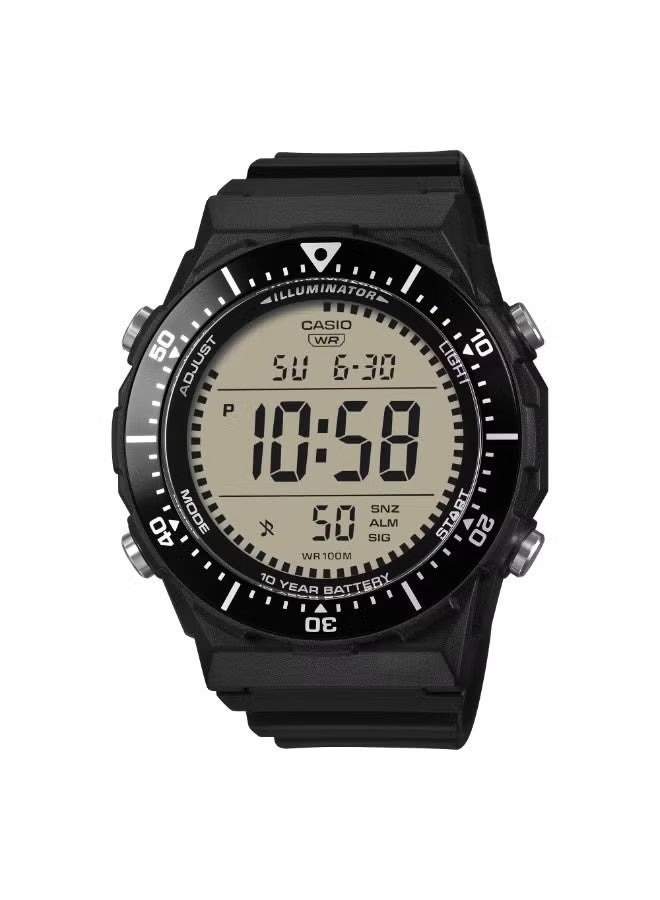 CASIO AE-1700H-1AVDF Digital Sports Watch – Black Resin Strap, Large Display, Rugged Everyday Outdoor & Active Wear - Image 1