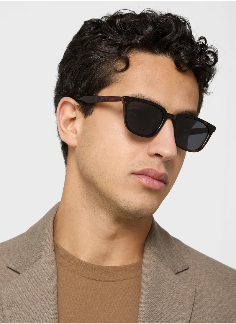 روبرت وود Polarized Lens Classic Wayfarer Sunglasses