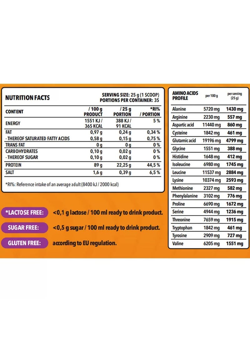 nano SUPPS - Epic Juice Whey Protein Isolate - Mango Passion Fruit - (875g) - Image 1