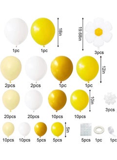 Zeemey 111-pcs Macaron color Latex Decorative Balloon Arch Garland Set - Perfect for Graduation Baby Shower Wedding Birthday Bachelorette Party Backdrop Decoration - Suitable for Indoor and Outdoor  - Image 2