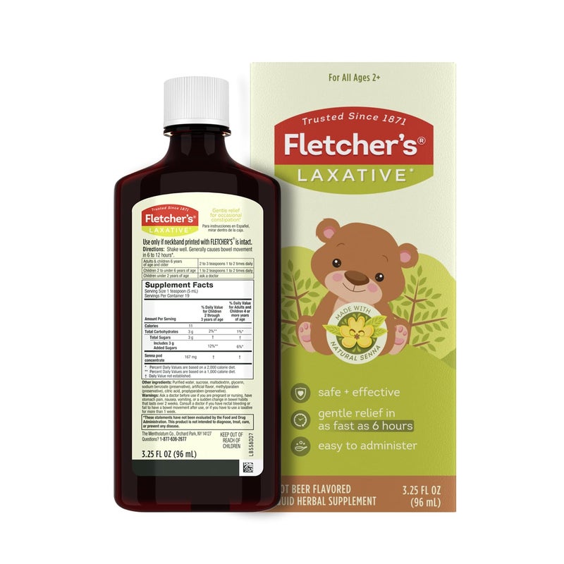 FLETCHERS Fletchers Laxative Root Beer 325 Ounce