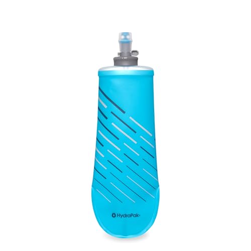 HydraPak PocketFlask 500ml - Compressible, Low Profile Soft Flask Water Bottle, Ideal Fit for Run Belts and Form Fitting Pockets with Locking Cap (500ml / 17oz) - Image 1