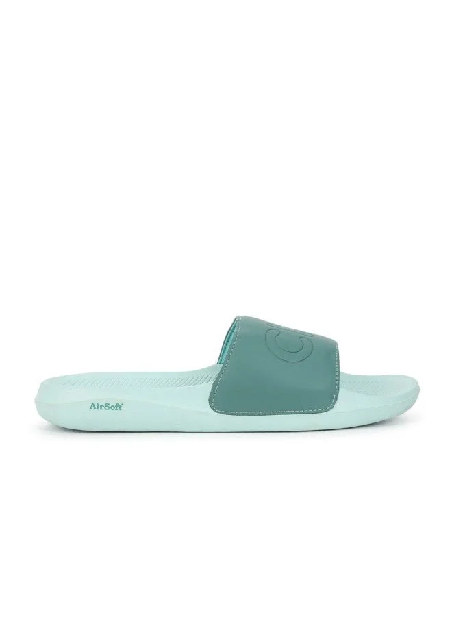 تشيبس CHUPPS Solid Lime Green Sliders for Men