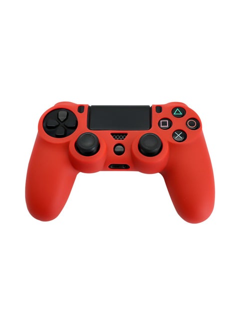 وحدة تحكم ألعاب الكمبيوتر الرقمية Dualshock 4 لوحة ألعاب بلوتوث لاسلكية لوحدة التحكم بلاي ستيشن 4 لوحة اللمس الجيروسكوبية-لون المنتج: أحمر