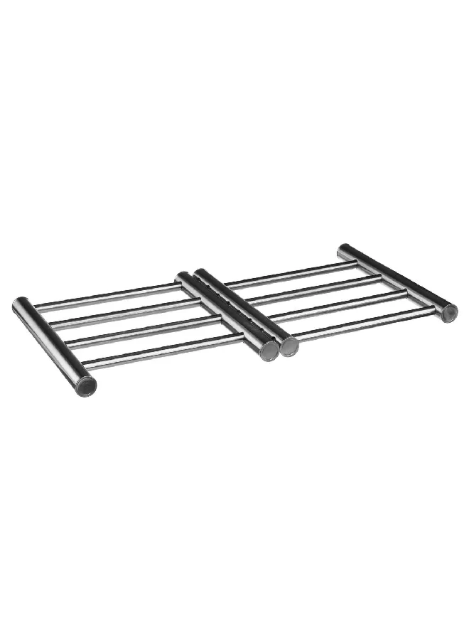 Five Simply Smart 2-Position Extendable Stainless Steel Trivet Silver 2 x 38 x 20 cm 115178