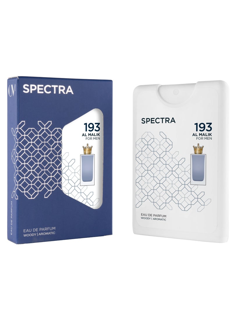 Spectra - Pocket 193 Al Malik EDP Perfume For Men - 18ml - Image 1