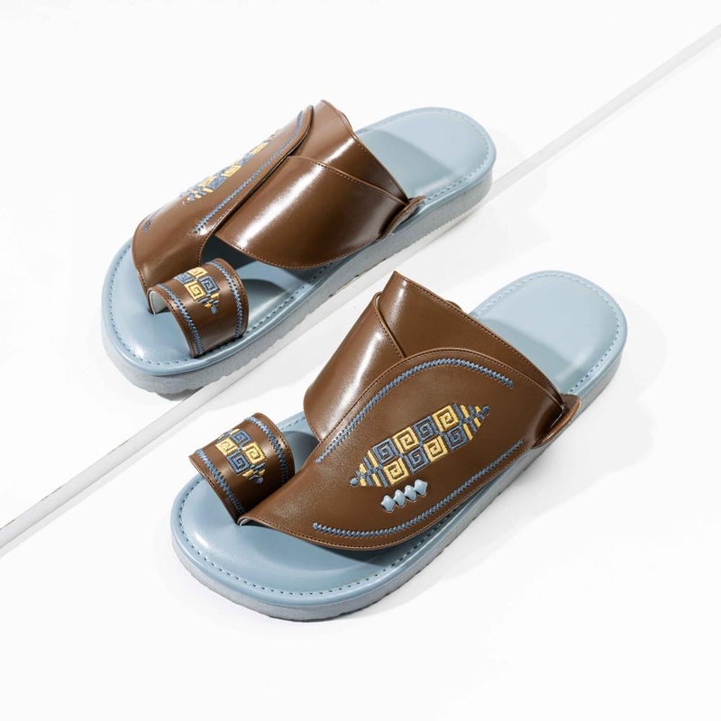 Arabic Sharqi Sandals | Brown | Sandals Traditional footwear