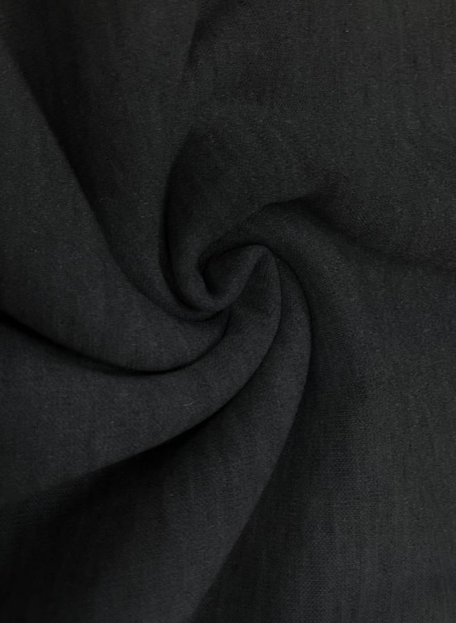 Take Two Black Relaxed Fit Sweatshirt with Zip Detail - Image 5