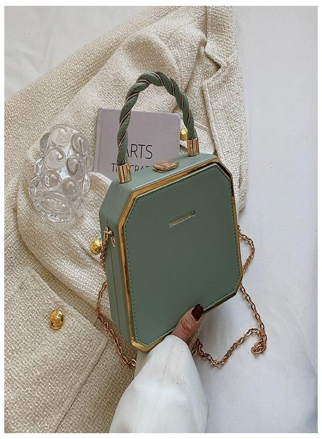 junelux 2025 Hot Woman Small Bags Handbags New Small Jelly Light Ladies Popular Bags Cross Chain Shoulder Ladies Design Purses for Women (Light Green) - Image 2