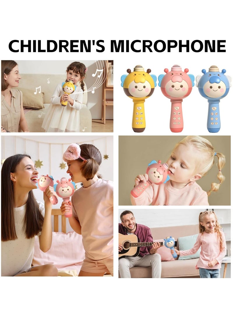 SYOSI Karaoke Microphone Music Toys Portable Bluetooth Speaker Singing Mic Wireless Karaoke Machine Party Music Toy Handheld Musical Toy for Christmas Birthday Gift - Image 2