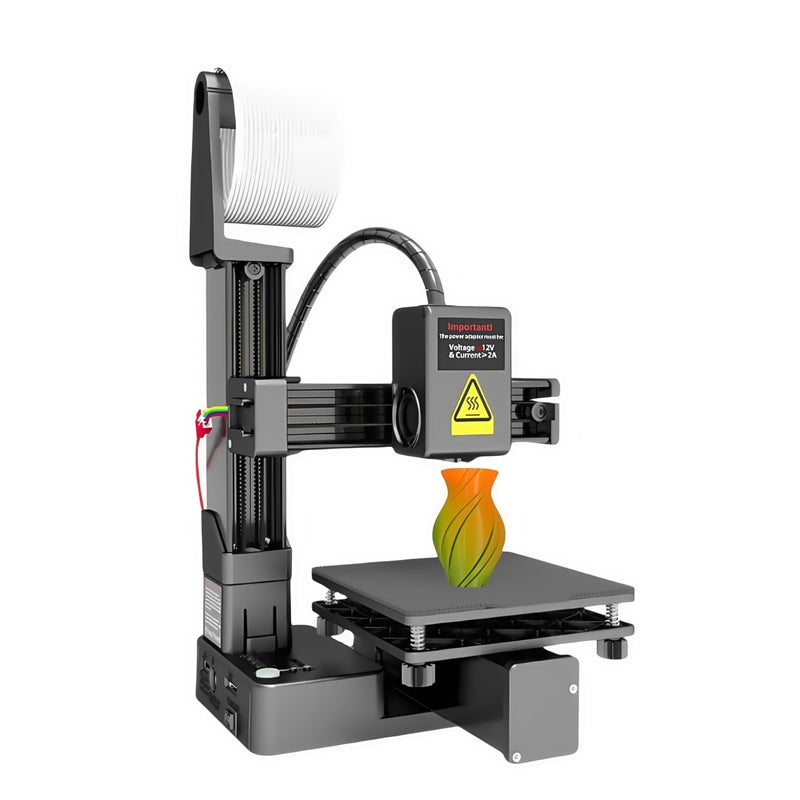 Mini 3D Printer For Kids Beginners One Click Printing Machine 100x100x100mm Supports PLA TPU Filament US Plug - Image 2