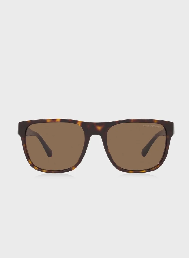 EMPORIO ARMANI 0Ea4163 Wayfarers Sunglasses