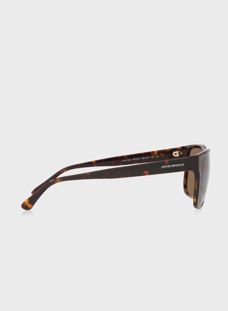 EMPORIO ARMANI 0Ea4163 Wayfarers Sunglasses