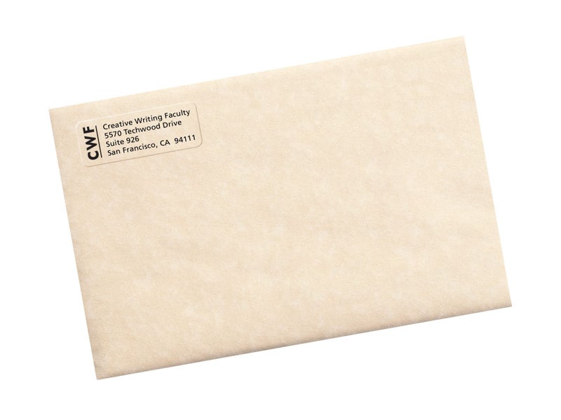 Avery Matte Clear Return Address Labels,Sure Feed Technology,Laser, 2/3" x 1-3/4", 600 Labels, 5 Packs (15695) - Image 5