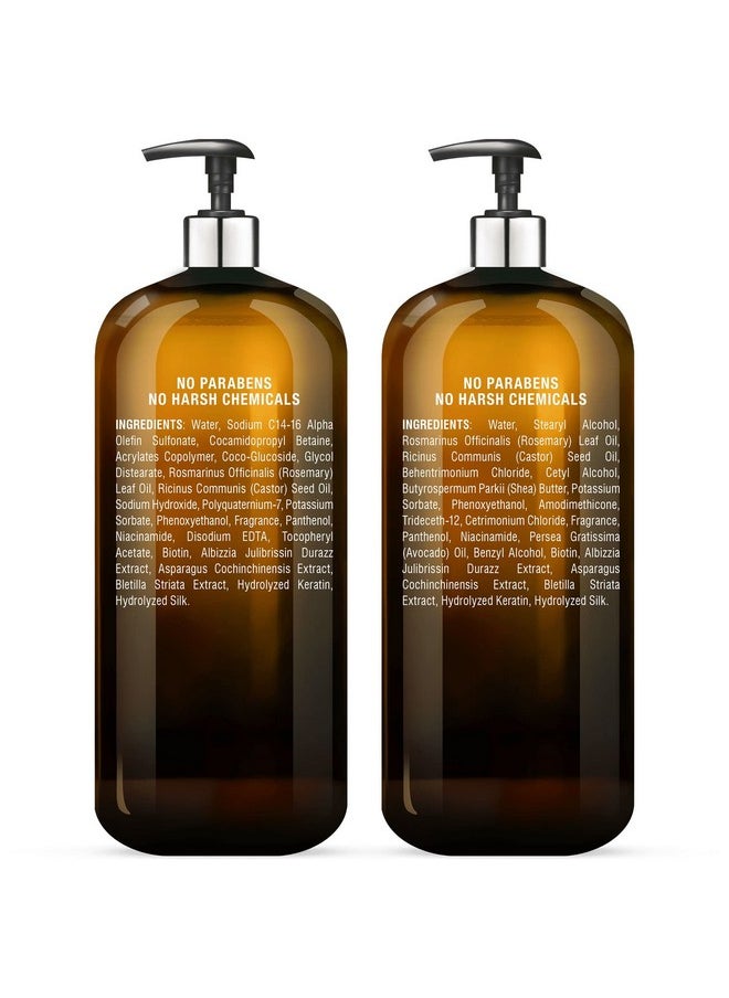 Biotin Shampoo And Conditioner Set With Dht Blocker Complex Hydrating Nourishing & Supporting Healthy Hair Growth Sulfate Free For Men & Women 16 Fl Oz Each - pzsku/ZBE2AC4AB13DA4AD41001Z/45/_/1696662698/60c74b58-e06a-48d3-9abc-4343a33cf3db