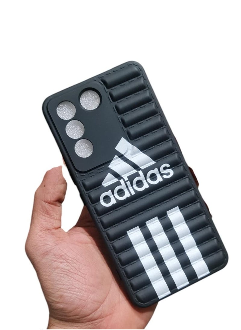 Case Compatible with Vivo V27e - Soft Slim Protective TPU Silicone Cover - Code 1