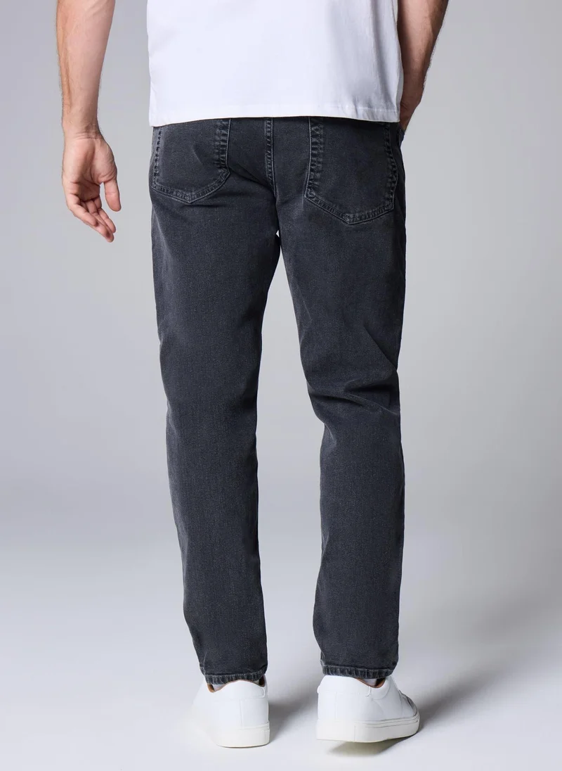 Matalan Grey Tapered Jeans