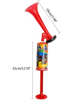 Festive Gallery Marine and Sports Pump Air Horn, Loud Sound Handheld Signal Boat Horn, Personal Safety Horn Alarm, for Boating, Sports Events, Parties, Birthdays, Games, Camping, Graduation, Aggressive Animals  - Image 4