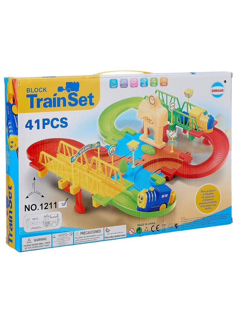 Train Set for Boys - 41 Pieces - Image 1