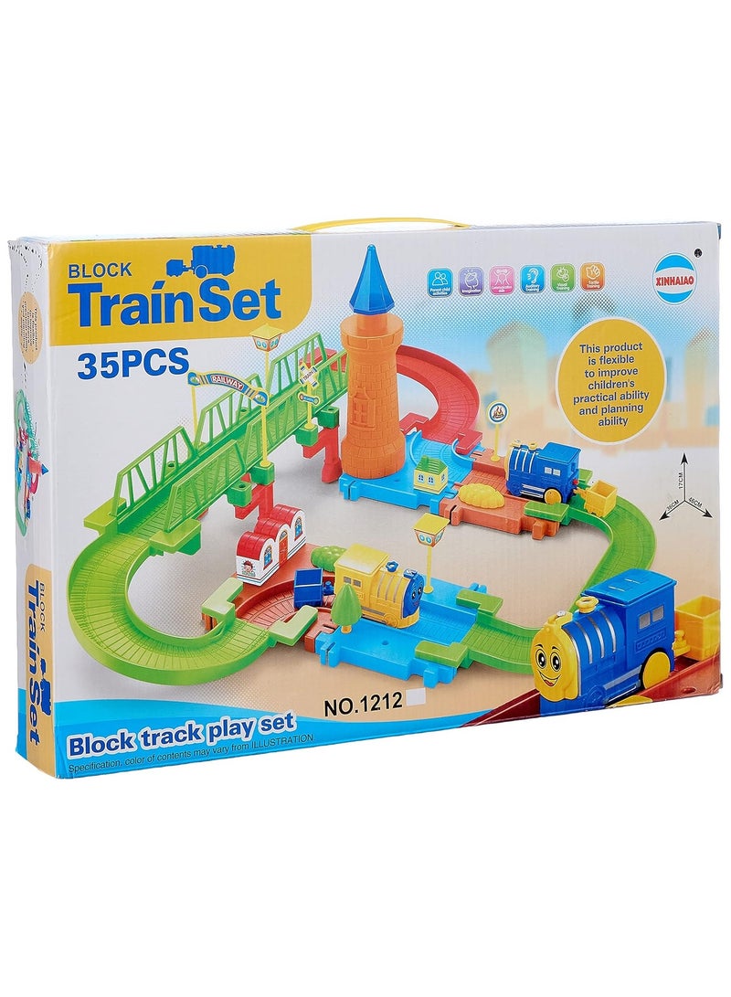 Train Set for Boys - 41 Pieces - Image 2