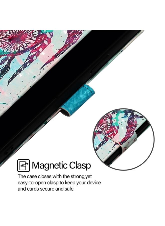 اس-توب جراب لهاتف Realme C30 4G / Narzo 50i Prime / C30s جراب هاتف جلدي أفقي قابل للطي برسومات ثلاثية الأبعاد - Image 5