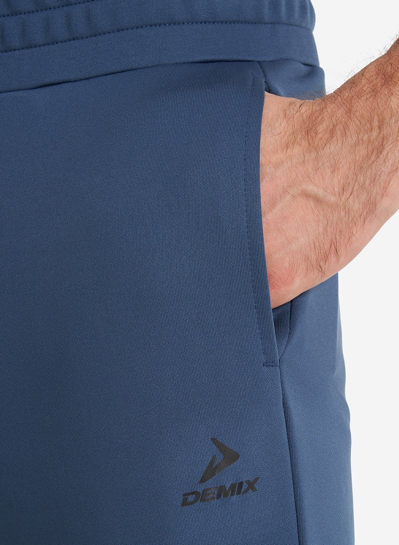 Demix Blue Sport Pants for Men - Athletic Workout Joggers, Quick-Dry, Lightweight & Breathable Gym Running Pants for Training, Fitness, Casual Wear, and Outdoor Sports  - Image 5