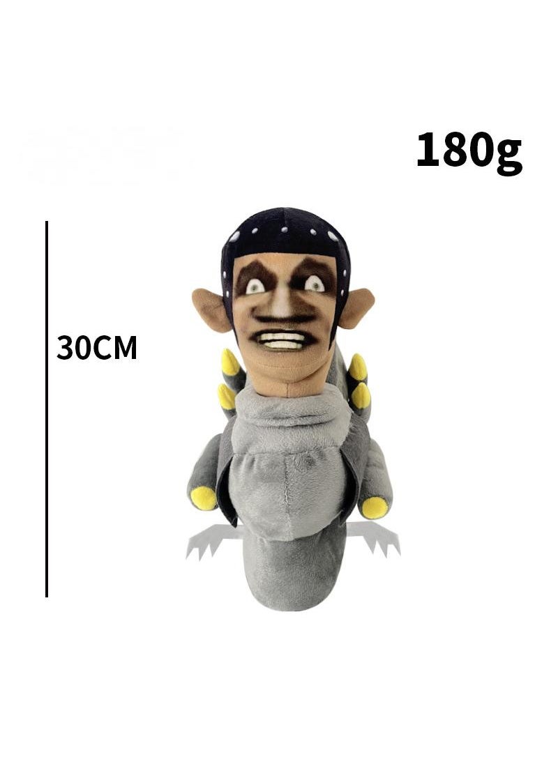 null - 1 PCS 30cm Gun Machine Toilet Man Plush Toys Skibidi Toilet Man Plush Skibidi Toilet Plush Toys Titan TV Man Skibidi Toilet Plush Skidibi Toilet Stuffed Animal Toy for Game Fans - Image 1