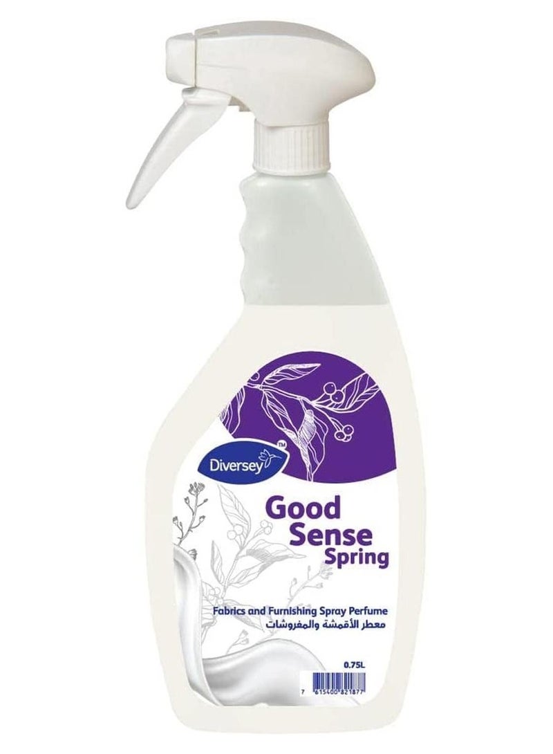 دايفرسي معطر الجو و المفروشات و السجاد جود سنس سبرينج , 750 مل