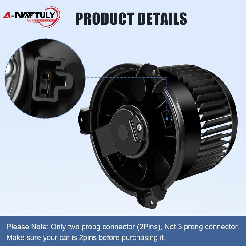 A-NAFTULY Rear HVAC Blower Motor Fan Replacement for Toyota and Lexus Models - Image 5