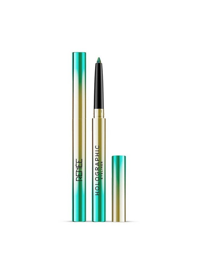 Renee Holographic Eyeliner, Smudge-Proof & Long-Lasting, Easy Glide & Quick-Drying Formula With Monochrome Effect, Intense Color Pay-Off, Infused With Vitamin E, 06 Mercury - Image 2