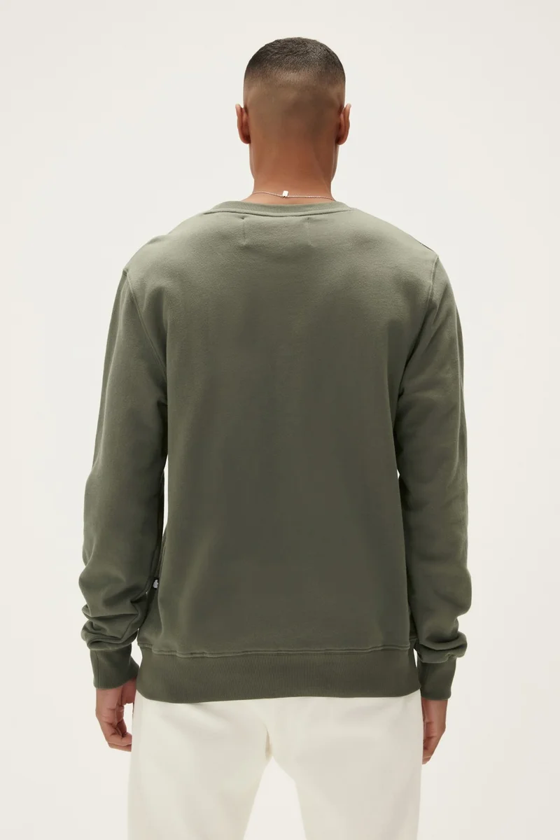 باد بير Here Crewneck Green Men's Sweatshirt 22.02.12.016-C123