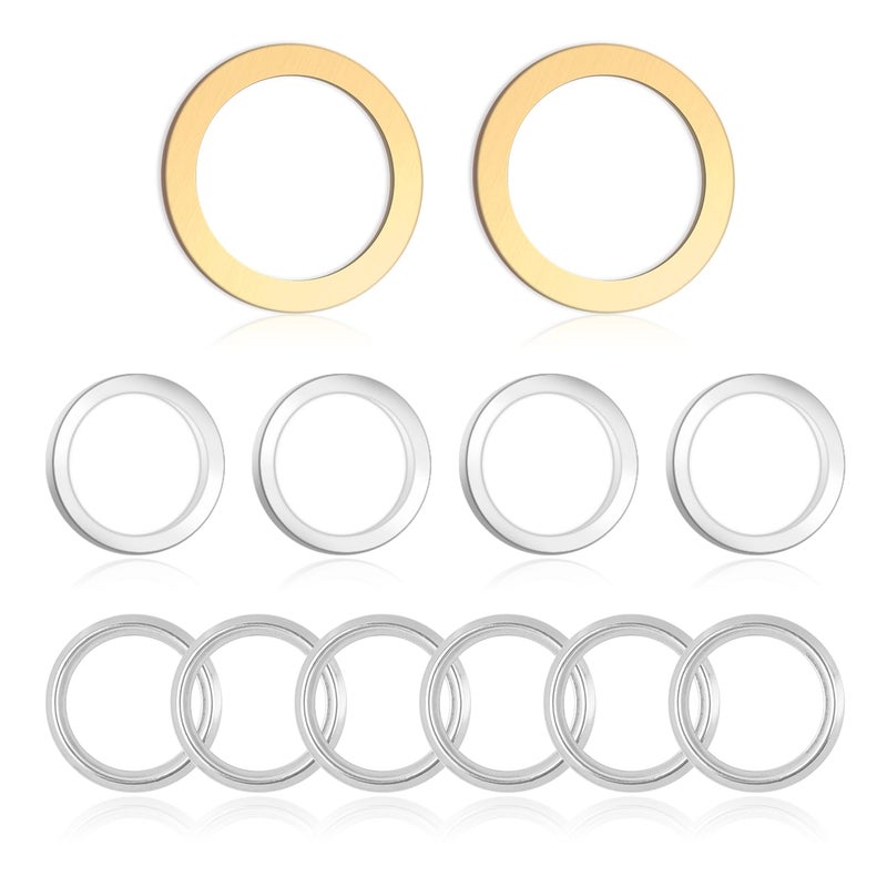 12PCS Oil Drain Plug GasketCrush Washer Oil Drain Plug Washer Replacement OEM9043024003121571001090430A0003Transfer Case Differential Gasket Compatible with Lexus Toyota