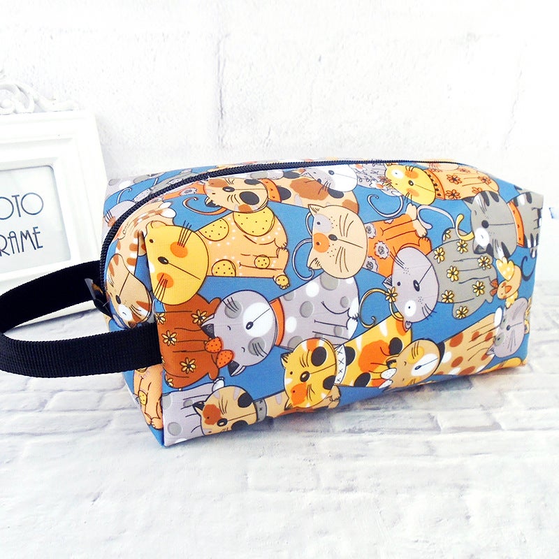 Cartoon Wash Bag Cute Travel Outdoor Bath Bag Cosmetic Bag Bath Basket Hand Bag Storage Bag Bath Bag Bath Basket - Image 2